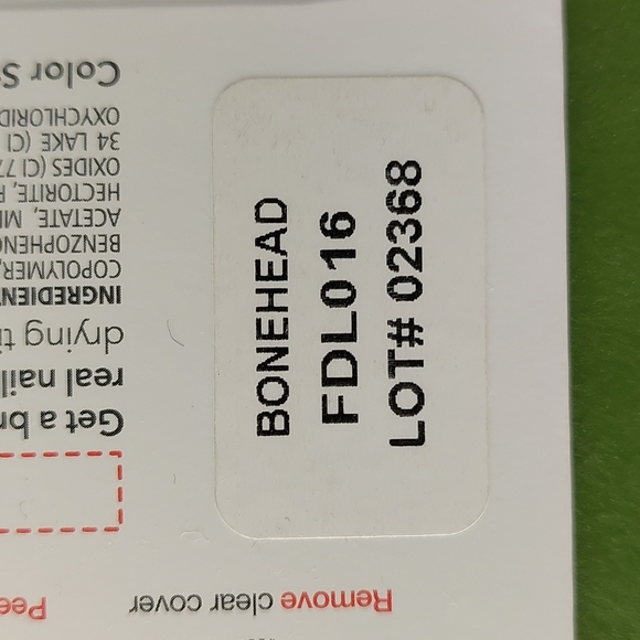 RARE Bonehead Color Street glow in the dark nails - Picture 5 of 5